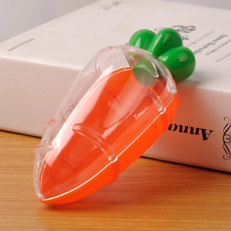 Western-style Creative Candy Box Carrot Shape Personalized Candy Box New Easter Plastic Storage Box