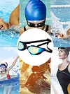 Swimming Goggles Adjustable No Leaking Swim Pool Eyewear for Swimmers