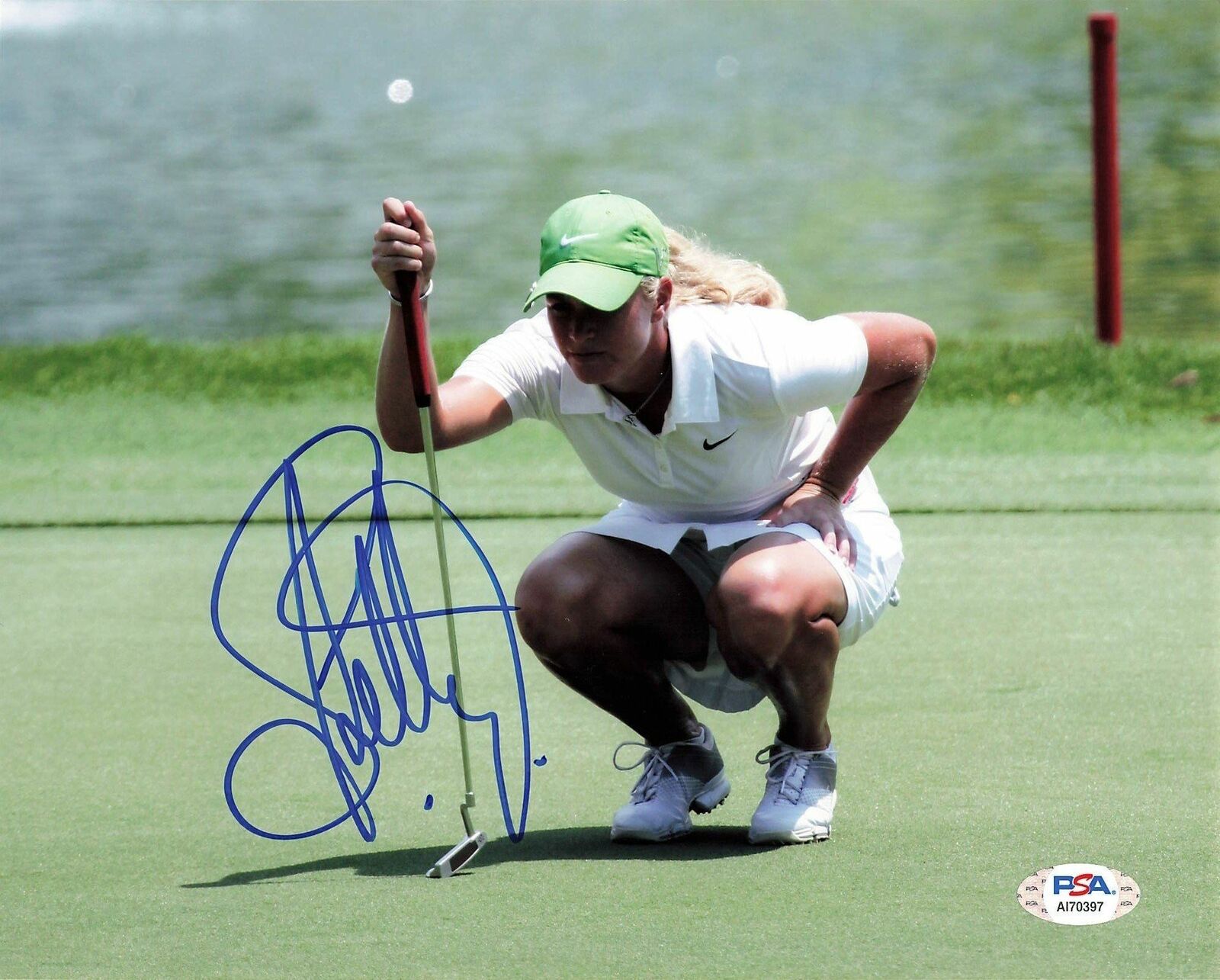 Suzann Pettersen signed 8x10 Photo Poster painting PSA/DNA Autographed Golf