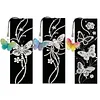 3Pcs DIY Pearl Painting Butterfly Bookmark with Butterfly Pendant Home Office Supplies Gift for Book Lovers