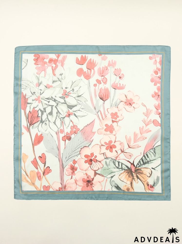 Floral Print Bandana