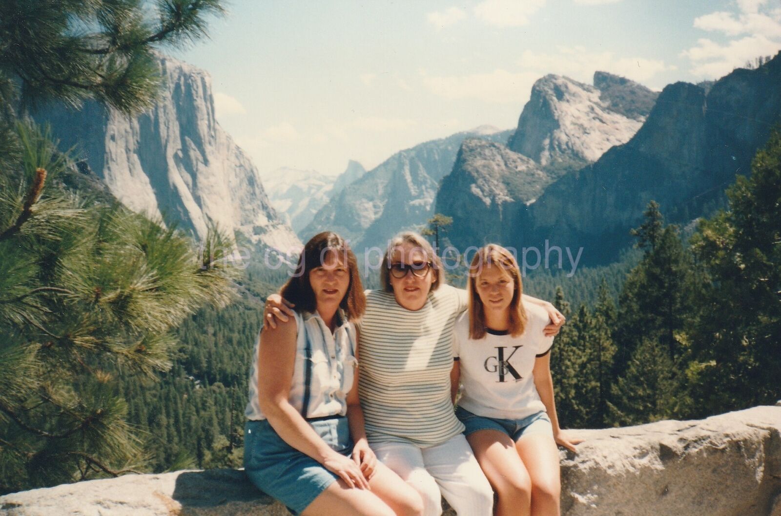 Portrait Of Suburban Women In The Natural World FOUND Photo Poster painting Color GIRLS 91 24 R