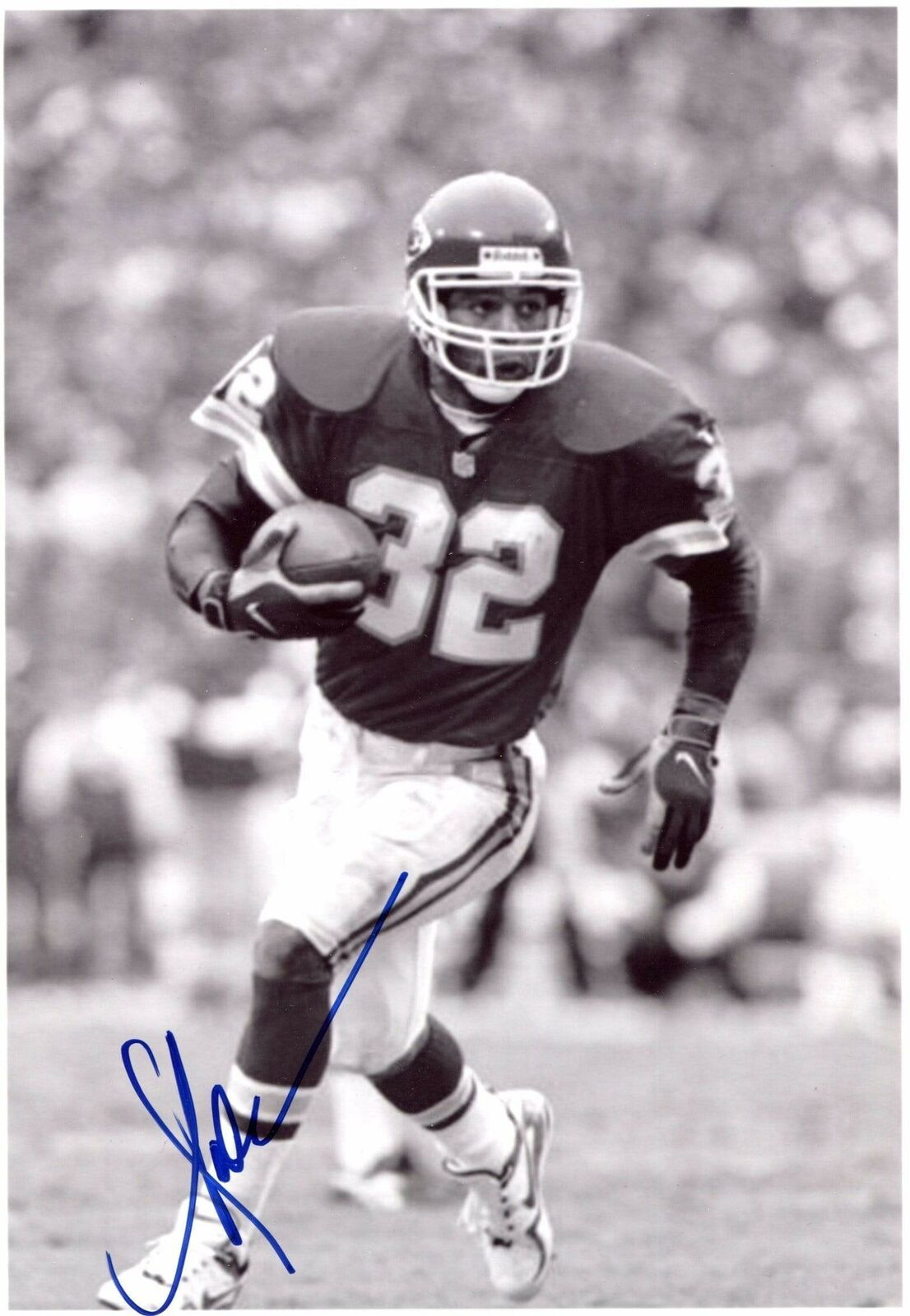 Marcus Allen AMERICAN FOOTBALL autograph, In-Person signed Photo Poster painting