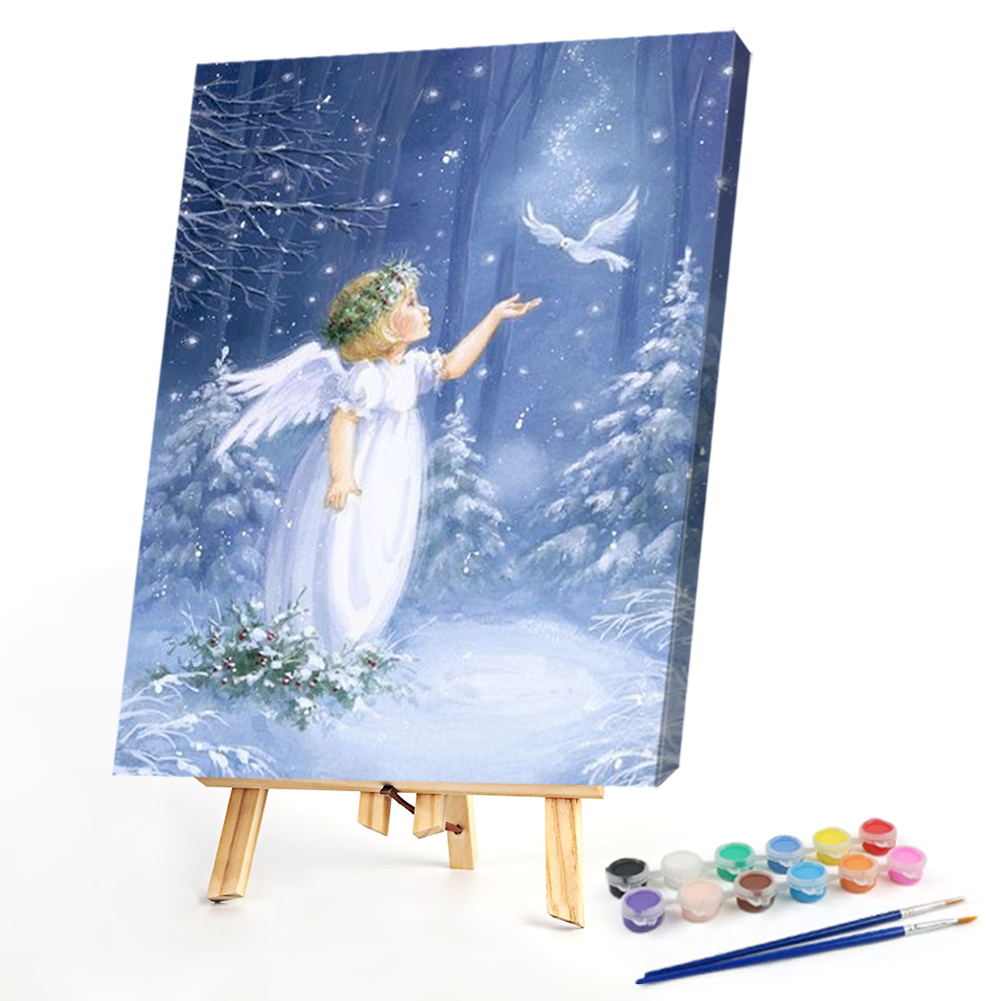 

40*50CM - Paint By Numbers - Angel Bird, 501 Original