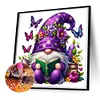 Purple Goblin-Full Round Diamond Painting 30*30CM