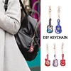 >SALE<5pcs DIY Violin Full Drill Special Shaped Diamond Painting Keychains Gifts