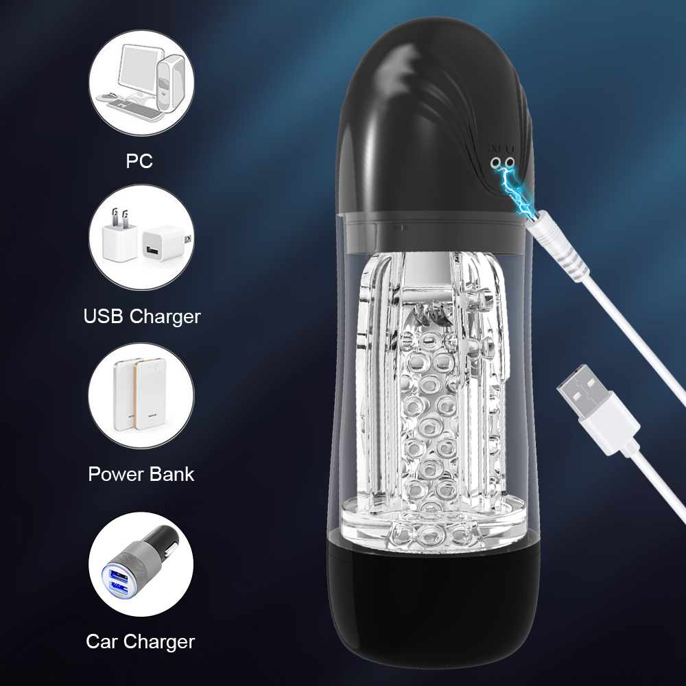 Automatic Sucking Male Mastubator with 7 Vibration Modes