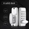 Metal Digital Door Lock Sturdy Waterproof Door Code Lock Durable for Home Office