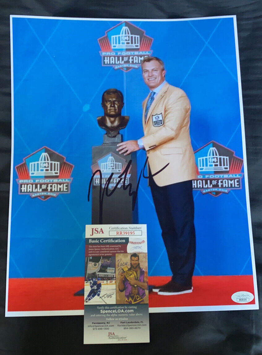 John Lynch signed 11x14 Photo Poster painting JSA RR39195 NFL HOF 2021 49ers buccaneers BRONCOS