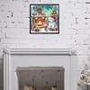 Diamond Painting-DIY Crystal Rhinestone Xmas Bear Fireplace(40x40cm)