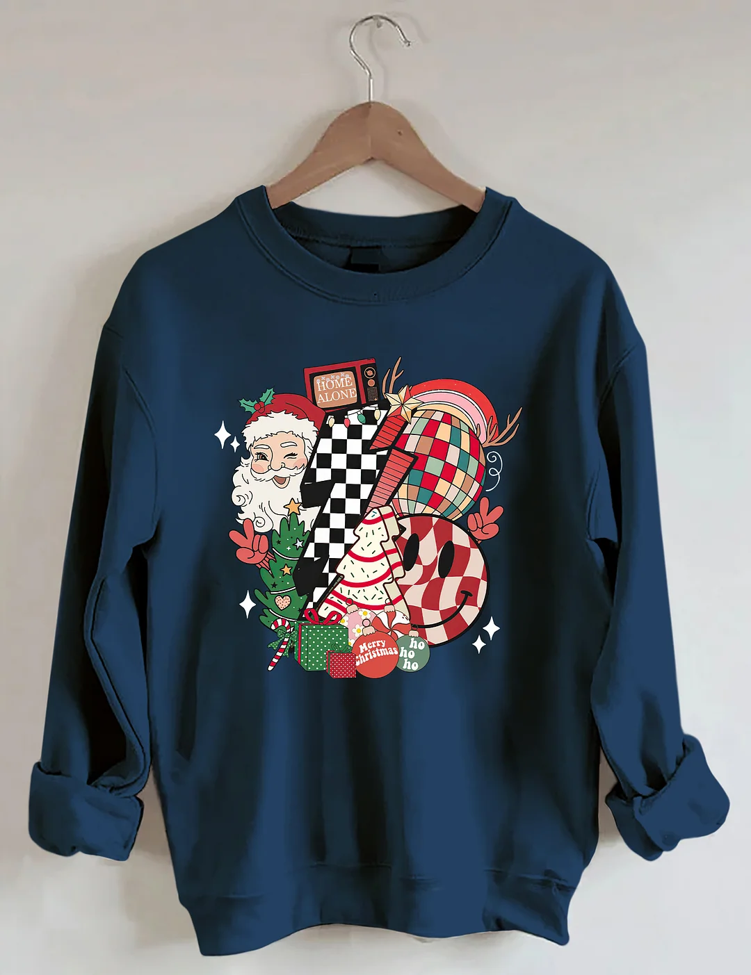 Retro Merry Christmas Sweatshirt