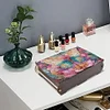 (US Local)Diamond Painting Storage Box DIY 5D Diamond Painting Jewelry Box (Butterfly A)