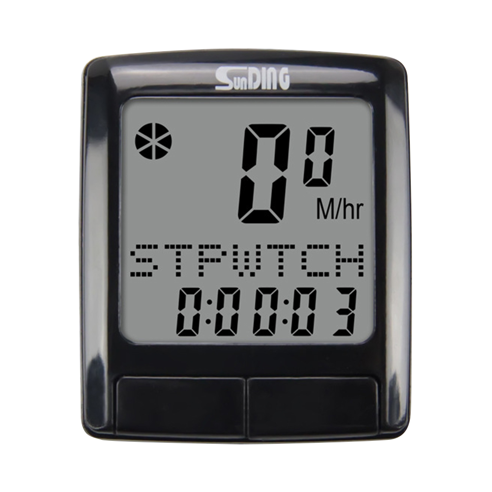 

SUNDING Bike Waterproof Code Table Speedometer Bicycle Digital LCD Computer, 501 Original