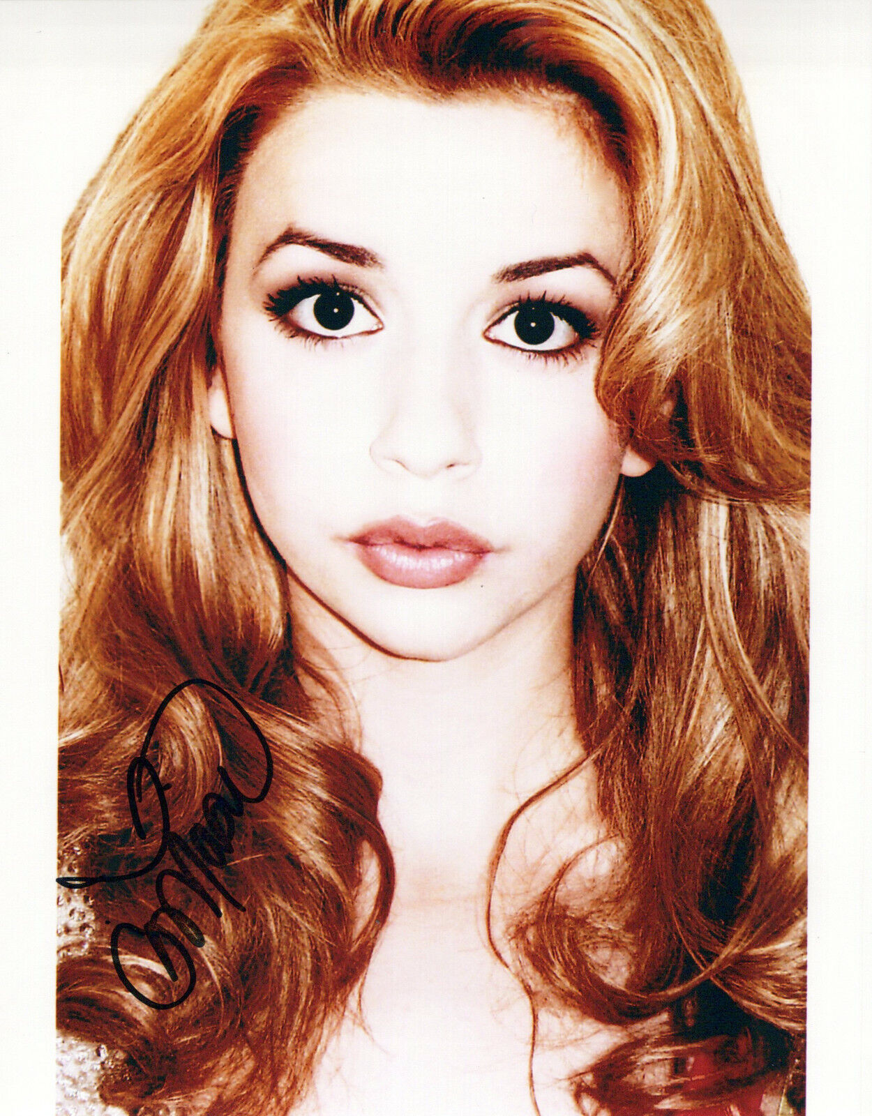 Masiela Lusha glamour shot autographed Photo Poster painting signed 8x10 #5