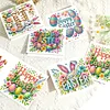 6PCS Diamond Painting Happy Easter Greeting Card Kit for Birthdays Thanksgiving & Special Occasion