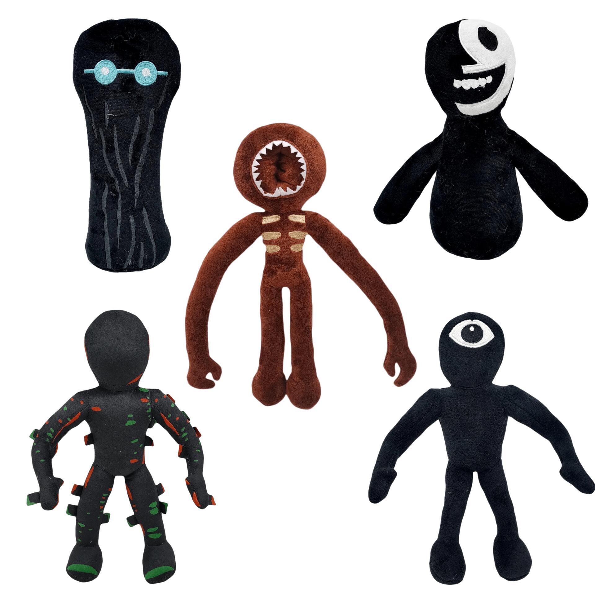 Roblox Doors Action Figure Plush Toy Halloween Gifts Stuffed Doll Eyes Seek  Rush