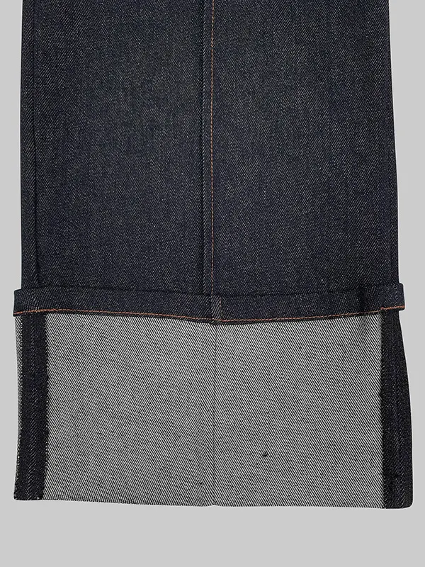 Belt Buckle Split-Joint High Waisted Loose Jean Pants Bottoms