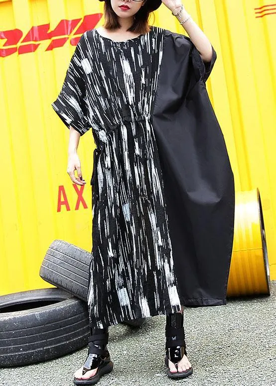 Black cotton dress main image 0