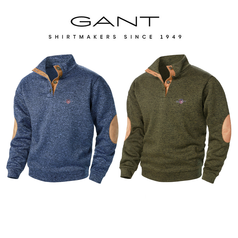 GANT® Férfi Új Őszi Hosszú Ujjú Póló – 2 db-os Csomag