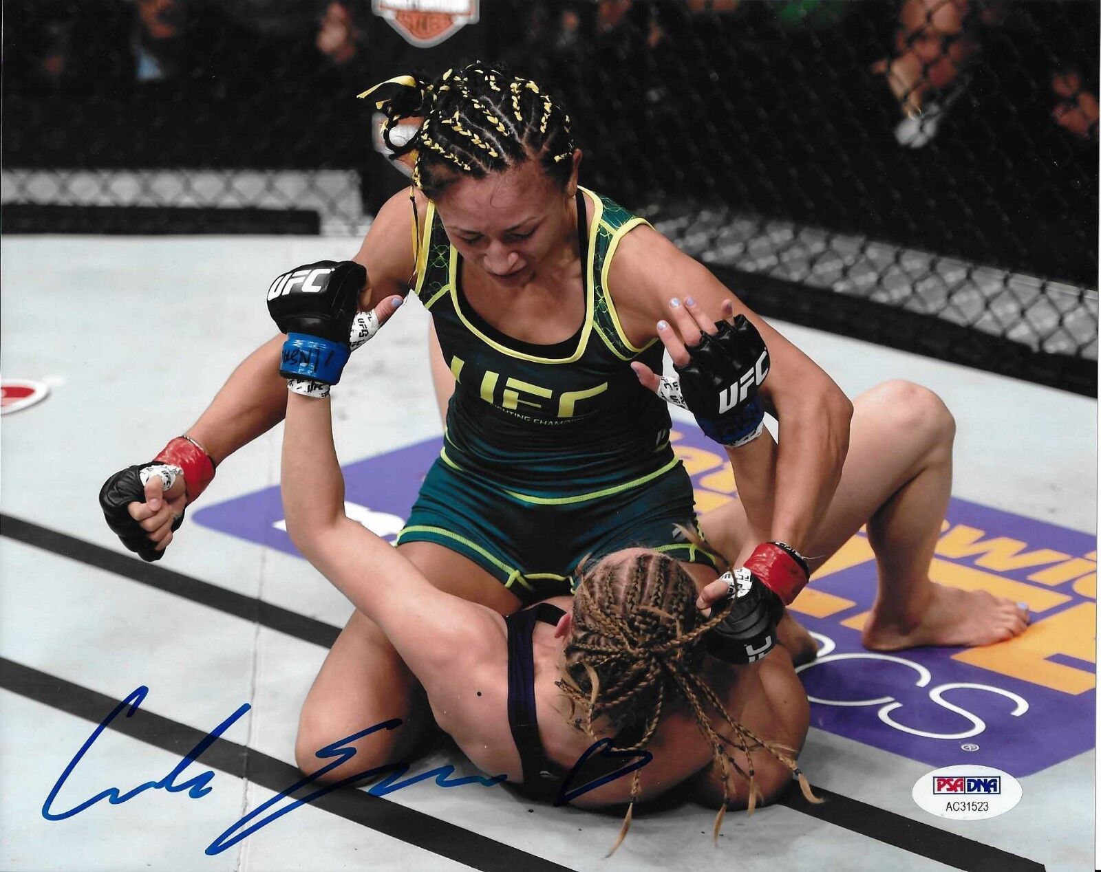 Carla Esparza Signed UFC 8x10 Photo Poster painting PSA/DNA The Ultimate Fighter 20 Picture Auto