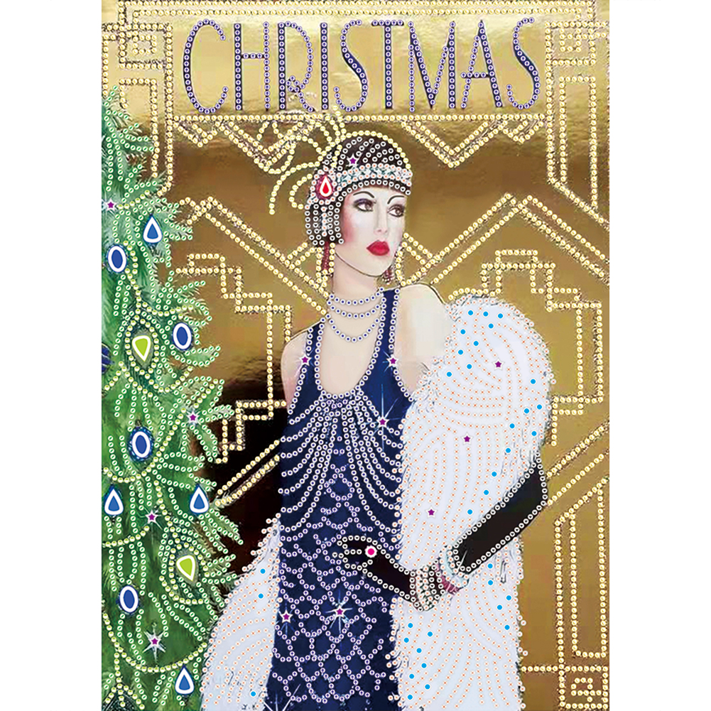 

Noble Lady - Special Drill Diamond Painting - 30*40CM, 501 Original
