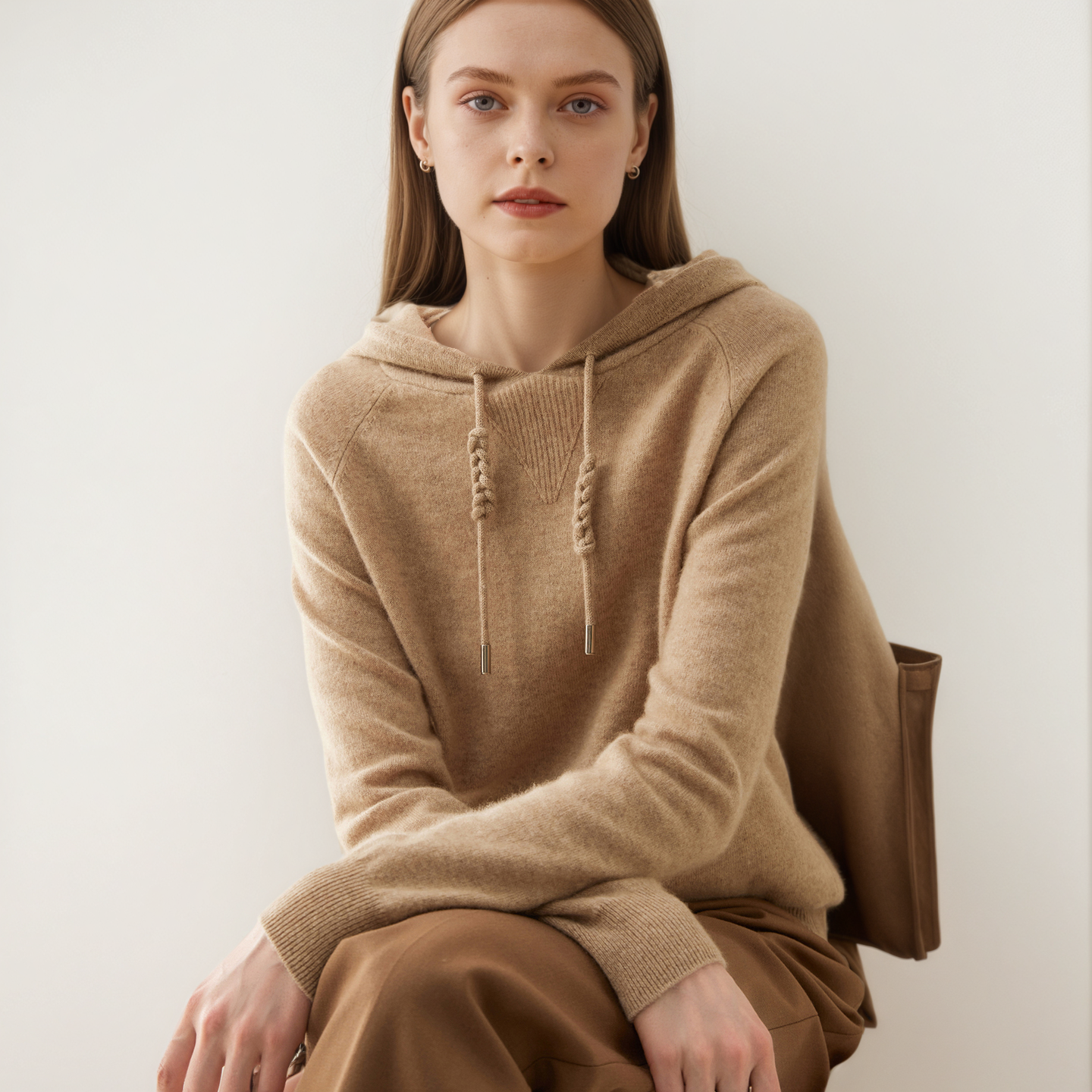 Commuter Style Women's Cashmere Sweater REAL SILK LIFE