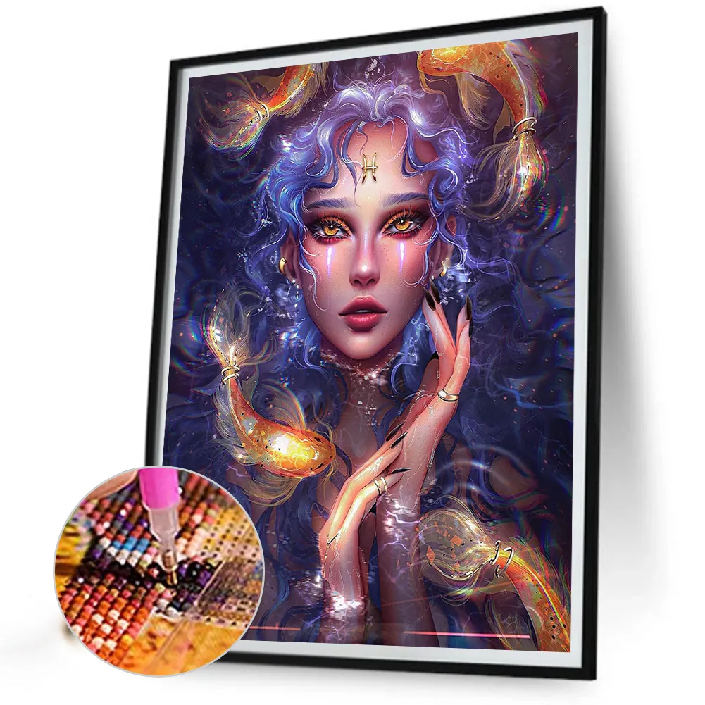 Diamond Painting - Full Round Drill - Beauty(Canvas|50*60cm)