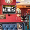 Drinking - Metal Tin Signs(8*12Inch/12*16Inch) - Bar