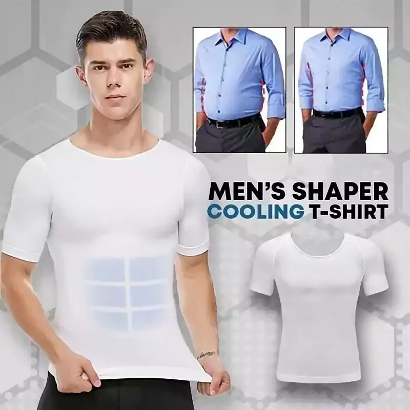 Letclo™ Men's Shaper Cooling T-Shirt letclo Letclo