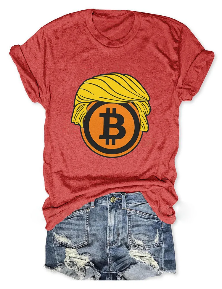 Women's Bitcoin Crypto T-Shirt