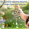 2pcs DIY Diamond Painting Butterfly Wind Chimes Crystal Window Suncatcher Craft Set Birthday Gifts Home Garden Decor