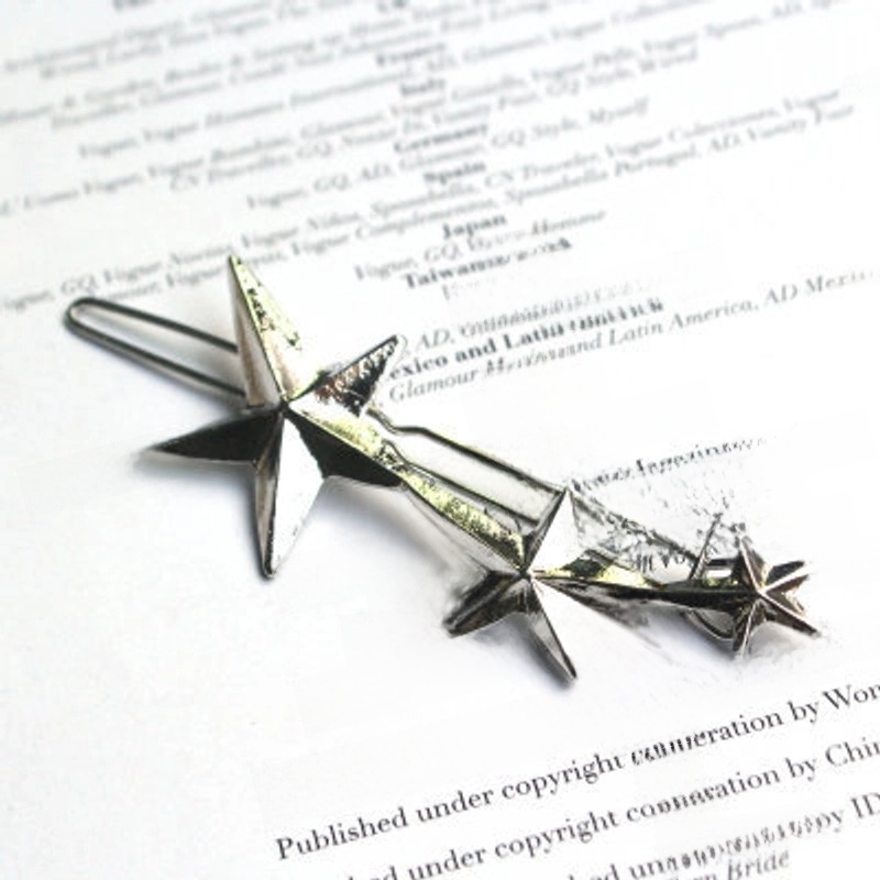 Minimalist Moon Alloy Plating Hair Clip 1 Piece