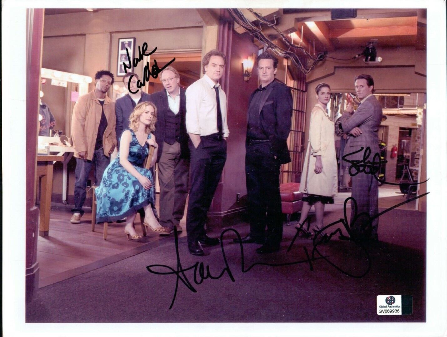 Peet Busfield Weber Corddy Signed Autographed 8.5X11 Photo Poster painting Studio 60 GV869936