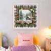 Winter Cabin-11CT Stamped Cross Stitch 40*40cm/15.75*15.75in tapestrymarket