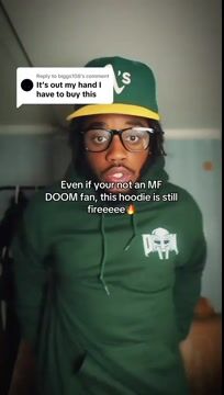 Hip-Hop MF Print Hoodie