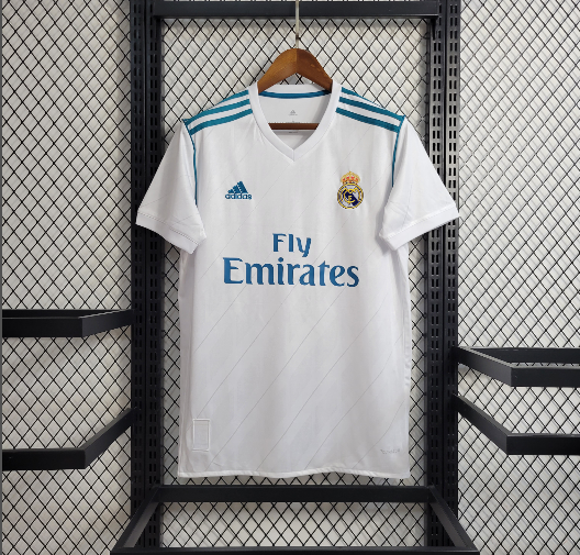 2017/2018 Real Madrid Home Retro Football Shirt