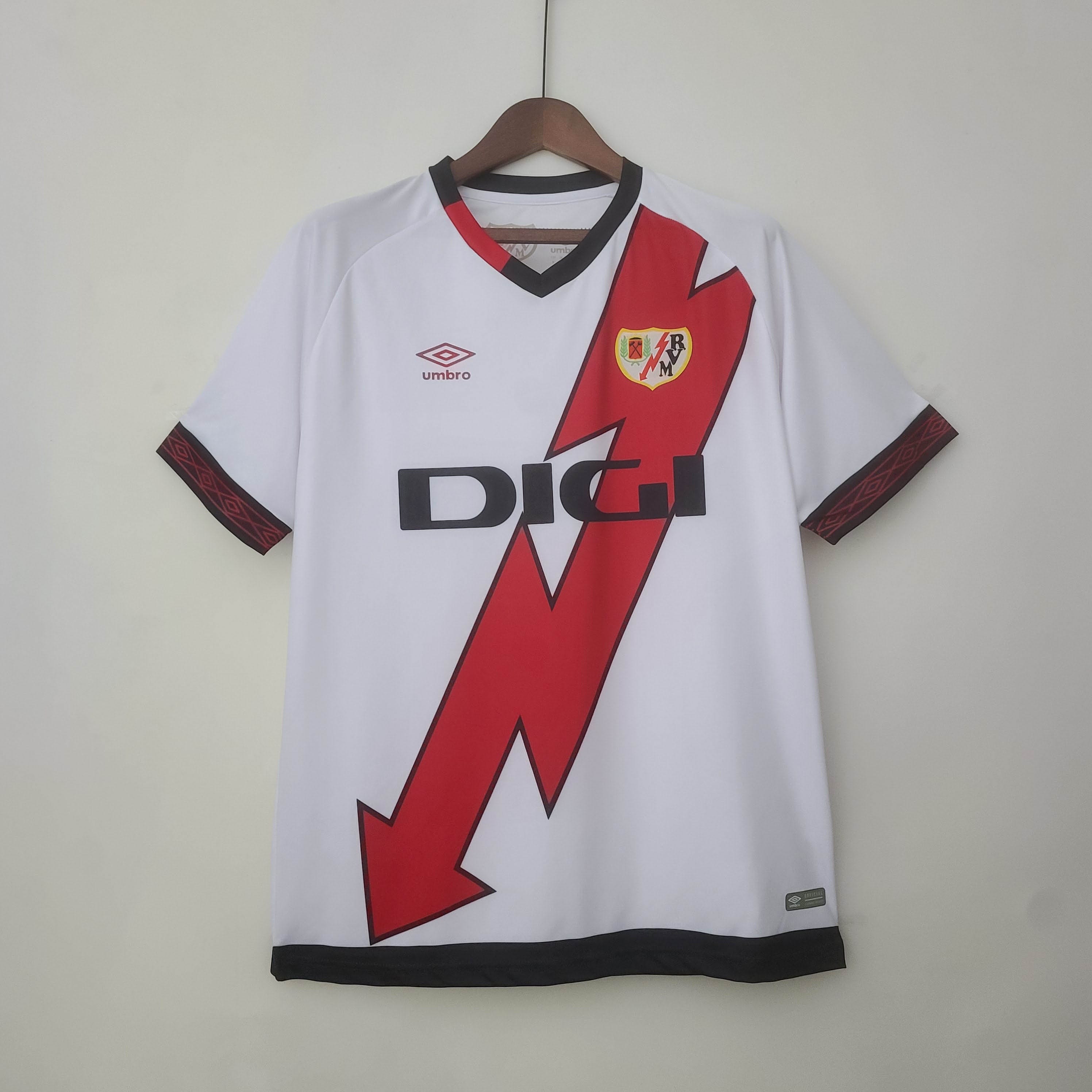2022/2022 Rayo Vallecano Home Football Shirt mysite