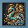 Peacock - Crystal Rhinestone Diamond Painting