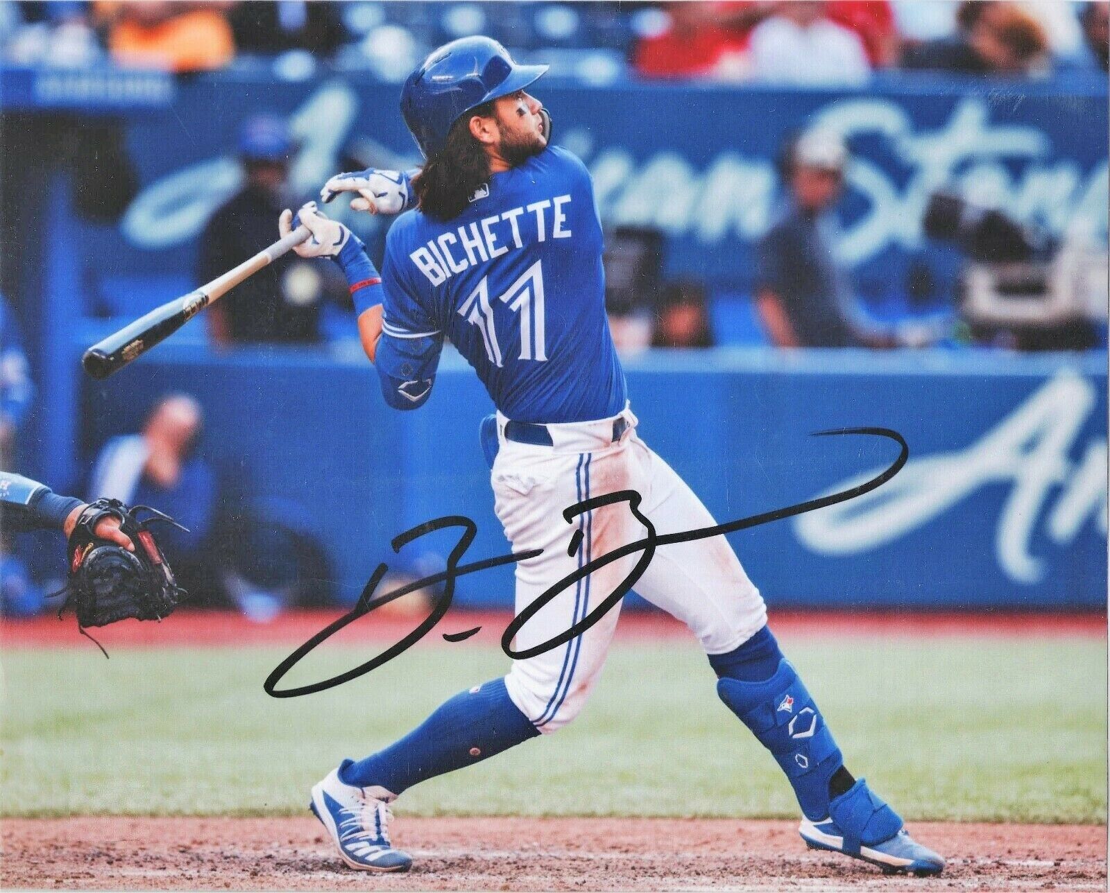 Bo Bichette Autographed Signed 8x10 Photo Poster painting ( Blue Jays ) REPRINT ,