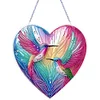 >SALE<Hummingbird 2D Flat DIY Diamond Art Suncatcher Diamond Art Pendant Home Decor