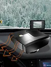 12V Car Cooling Heating Fan 120-150W Defroster Demister Car Accessroies (Black)
