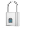 Smart Fingerprint Padlock Outdoor Waterproof Anti-Rust Anti-Theft Combination Lock Cabinet