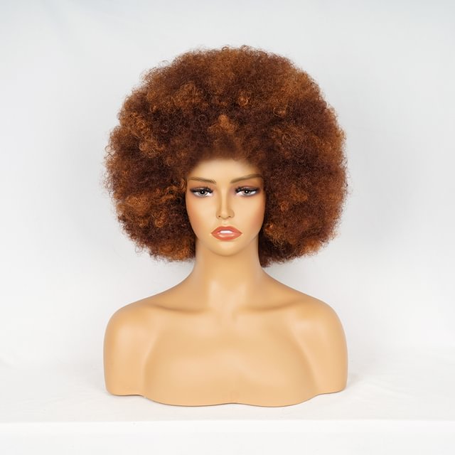 Zaesvini Hair®|Curly Wig With Bangs Short  Wigs for Black Women Glueless Wigs Zaesvini