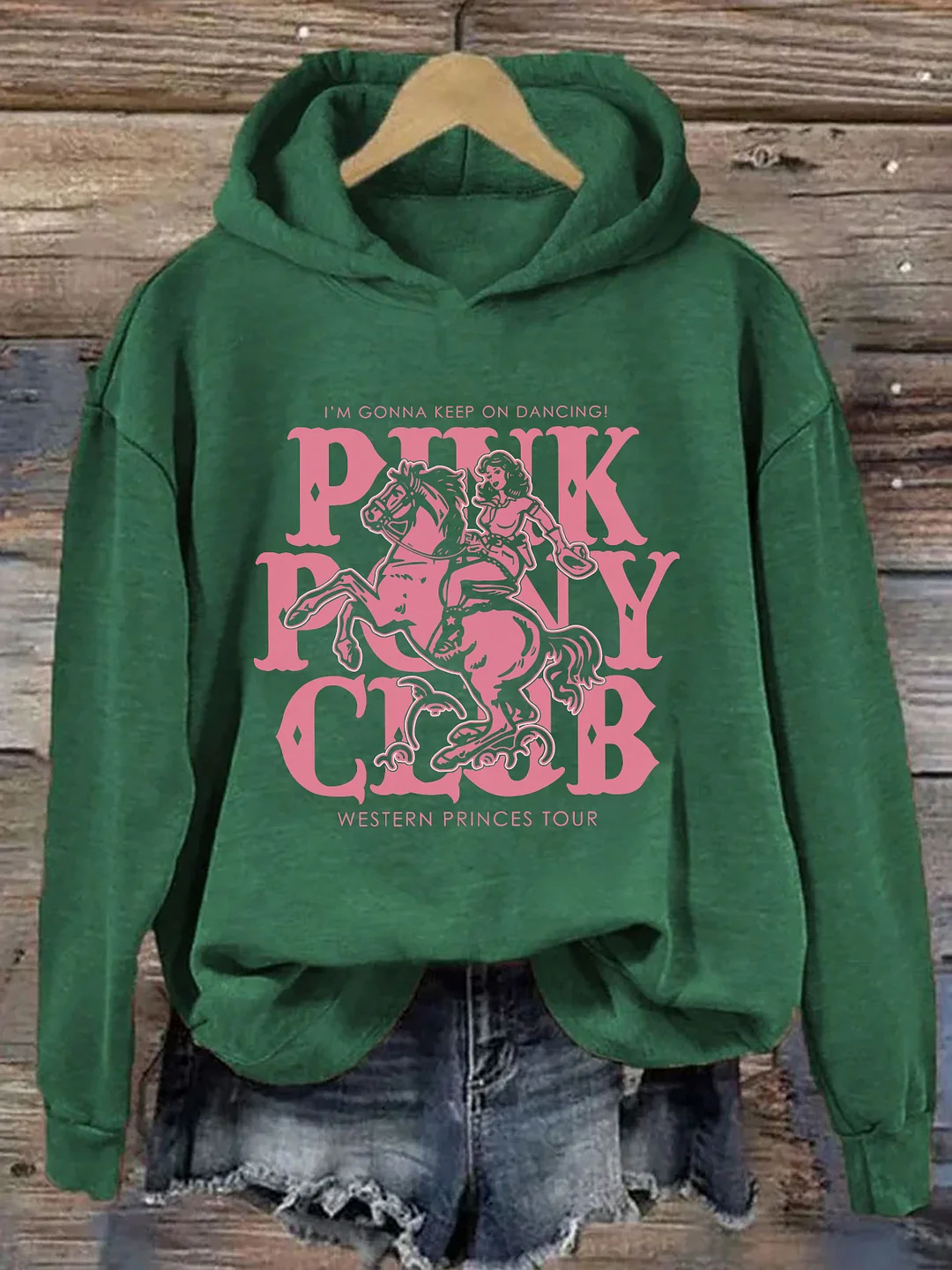Pink Pony Club Hoodie