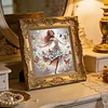Diamond Painting-DIY Crystal Rhinestone The Girl Dancing with Butterflies(Box Packaging)