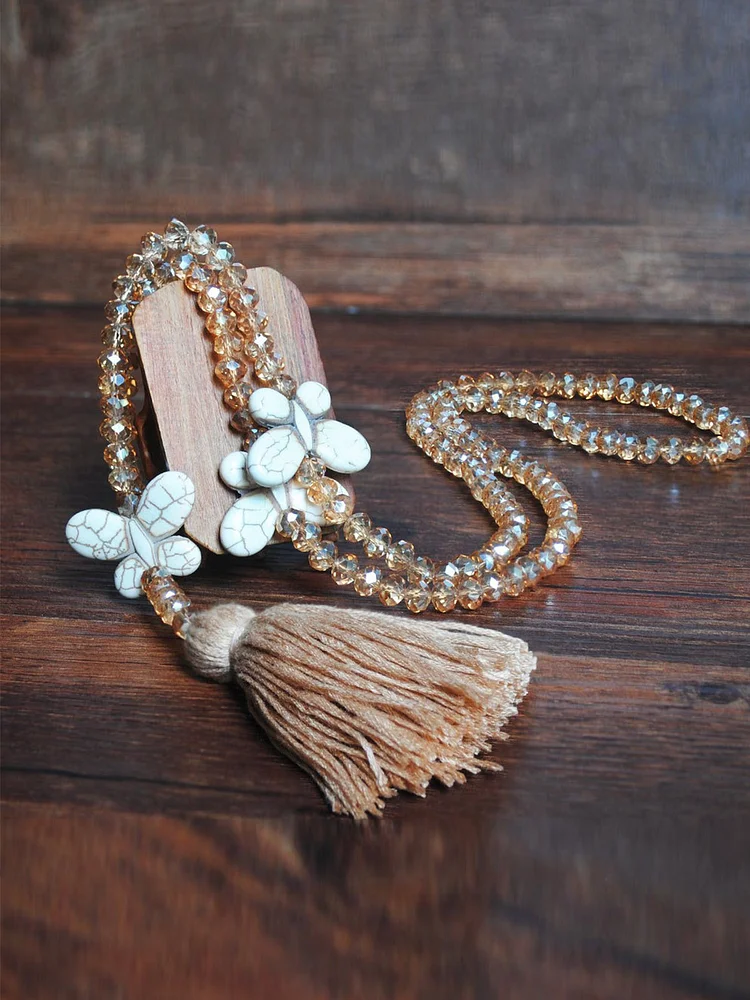 Women's Boho Tassel Necklace