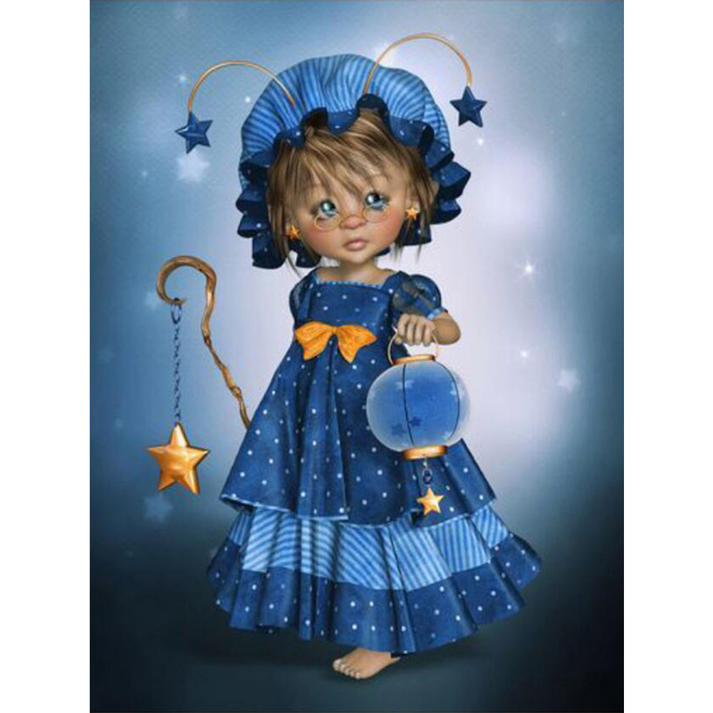 

Fairy Girl - Round Drill Diamond Painting - 30*40CM, Round diamond 30*40cm, 501 Original