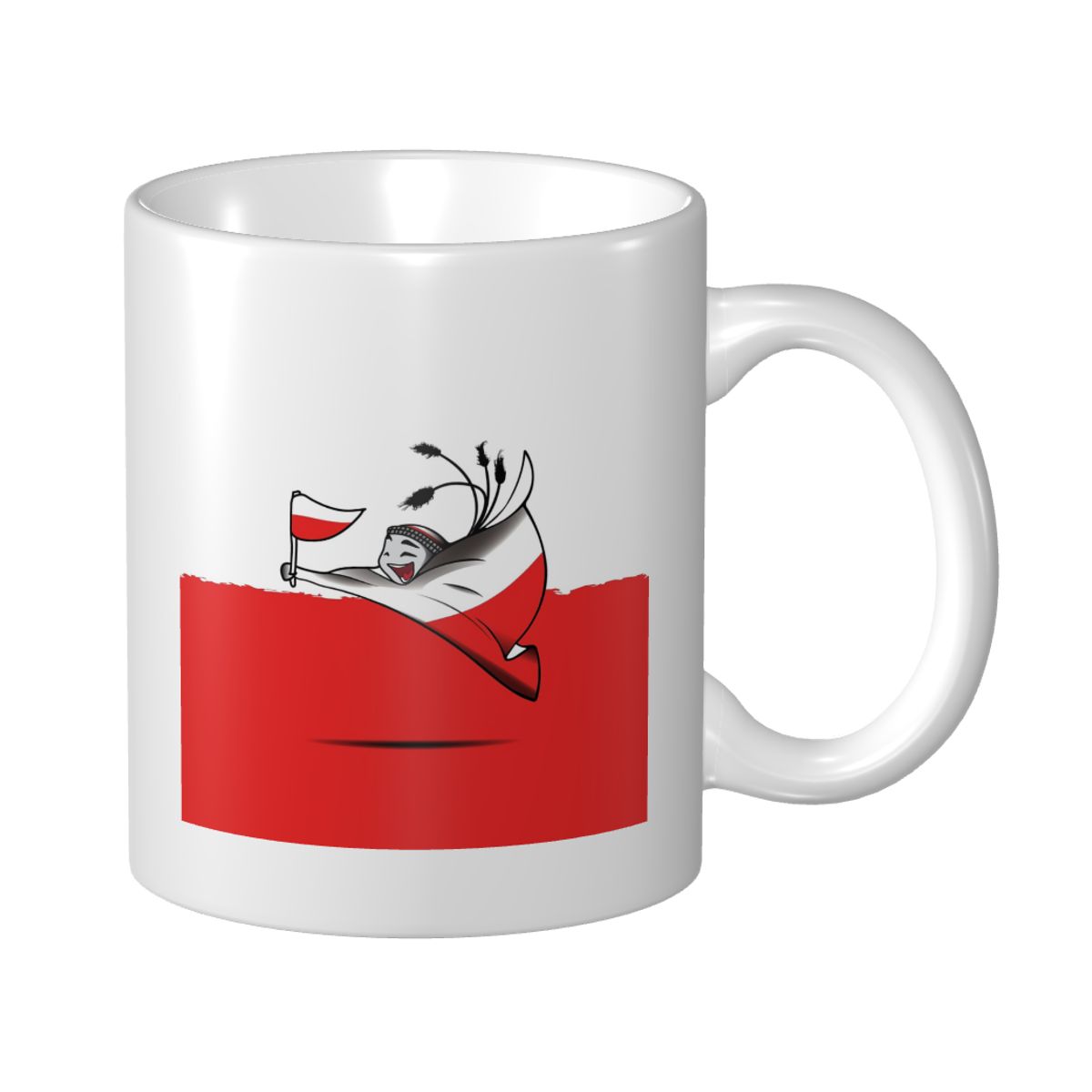 Poland World Cup 2022 Mascot Mug