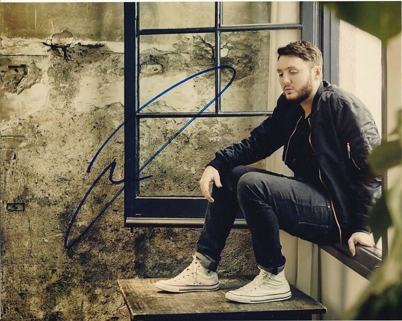 James arthur signed autographed Photo Poster painting