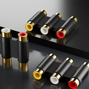 RCA Female to Female Coupler